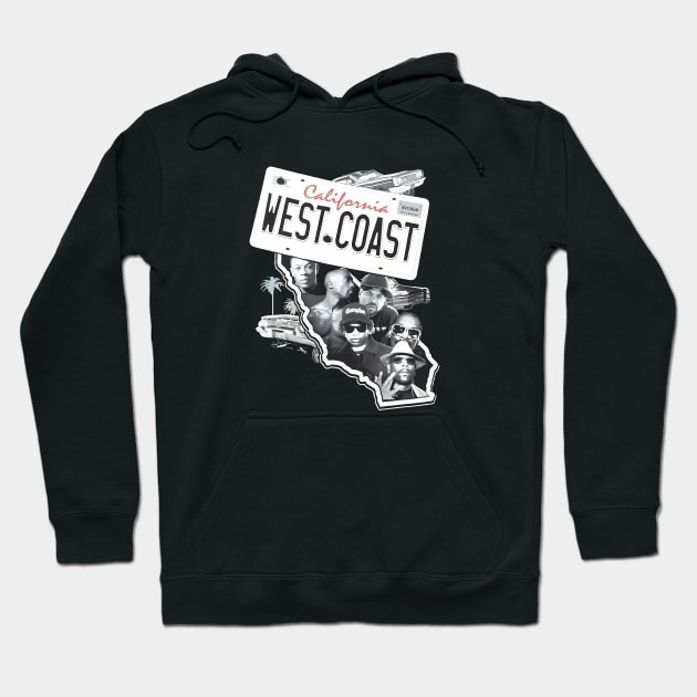 WEST COAST Rap Hoodie by MiaGamer Gear